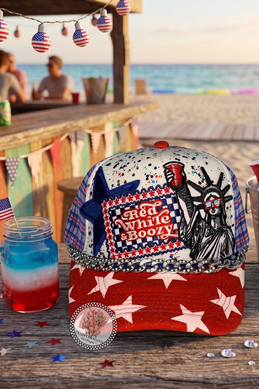 Red, white and boozy