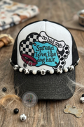 SPREAD LOVE LIKE DOG HAIR | TRUCKER HAT | WITH CHAIN