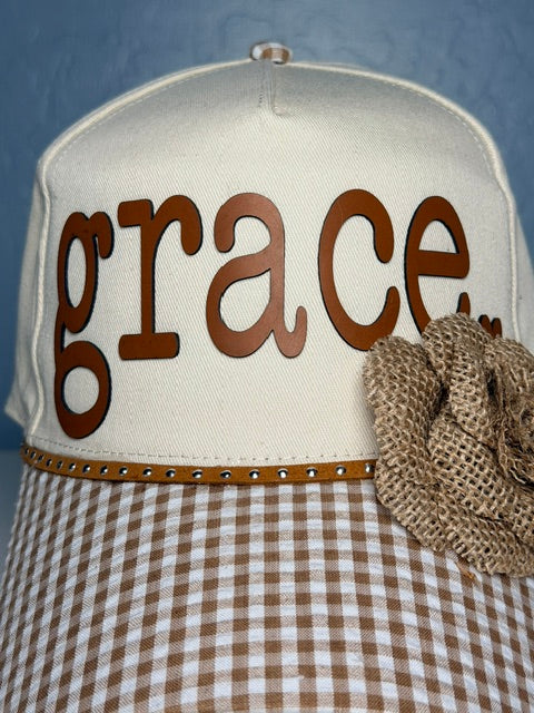 Grace trucker hat for women