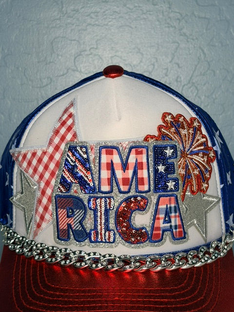 America patriotic hat