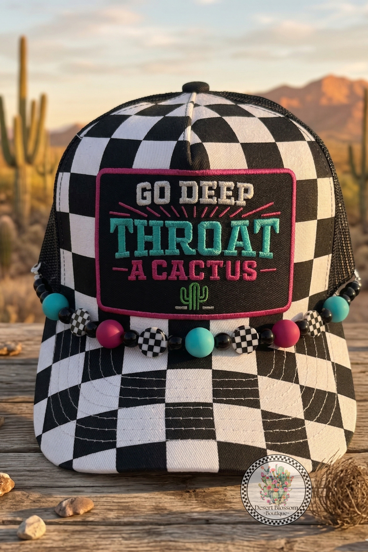 GO DEEP THROAT A CACTUS | TRUCKER HAT